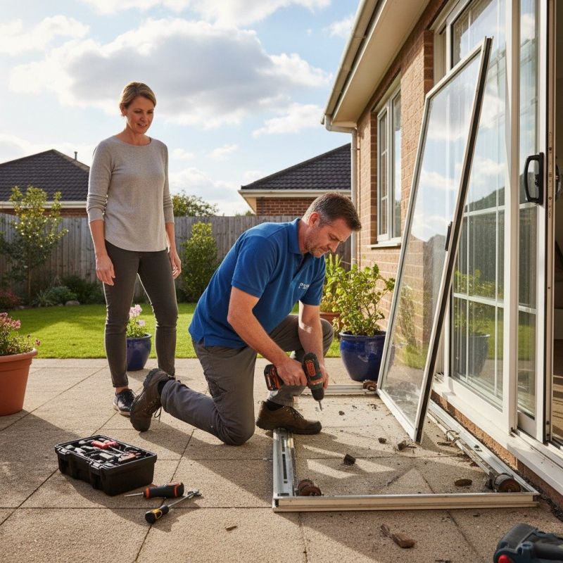 Door Track Repair Service in Kansas City, KS